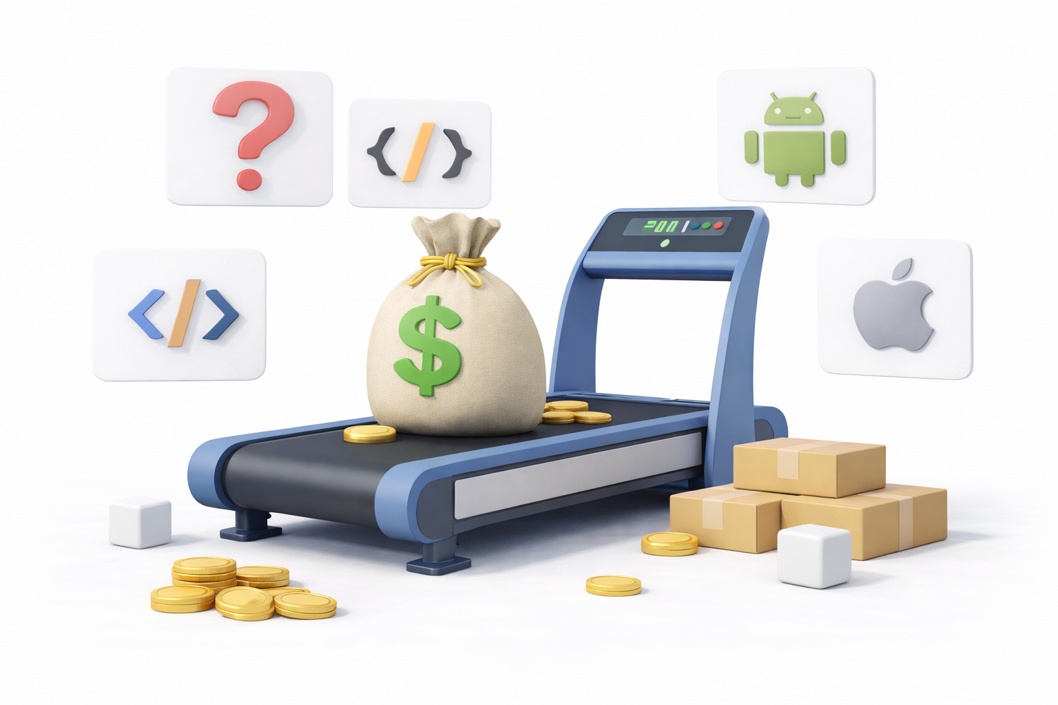 Hat eine App laufende Kosten?